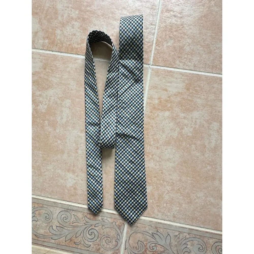 Original Penguin Silk multicolor Tie‎ Hand Made